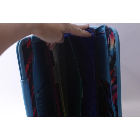 1990s Case-it, Locker Accessory, 3-ring Binder, Abstract Cover, Stationery, - Picture 3 of 4